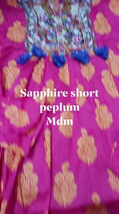 Sapphire lawn peplum mdm | The Clothing Hub | Facebook