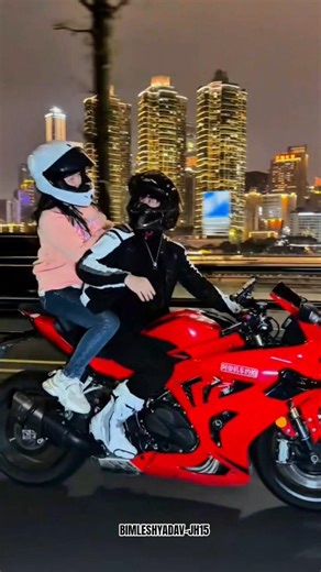 Couple Bike Rider♥️😎#couple #rider #bikelover #bikeride #motovlog #stunt #viral #trending #ytshorts