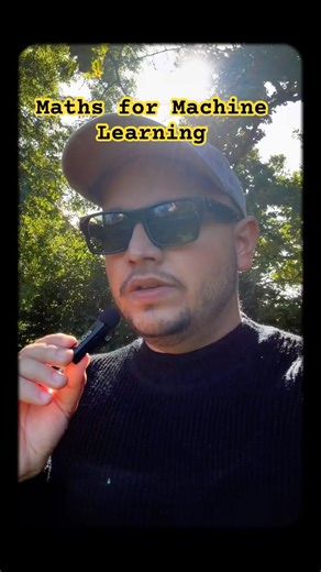 Maths for Machine Learning #datascience #machinelearning #aieducation #tech #career #india #maths