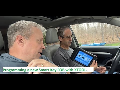 Programming a New Smart Key FOB for Your Car using XTOOL