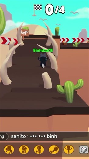 Chơi máp đua tốc độ sa mạc #playtogether