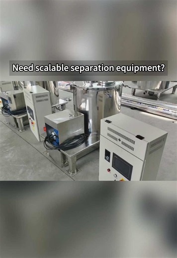 Looking for a more efficient separation process? ⚙️ Centrifuge systems for industrial separation. #centrifuge #extractionequipment #industrialequipment #processengineering #manufacturing
