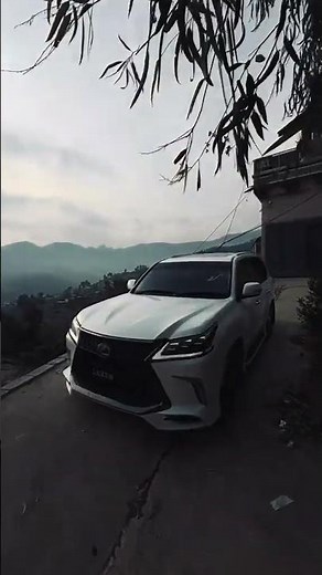 Experience the thrill of the White Lexus LX 🏔️🔥 #lexus #lx #offroad