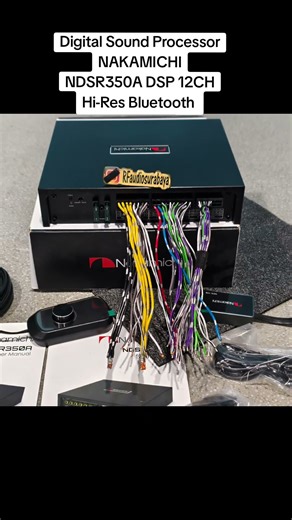 Digital Sound Processor NAKAMICHINDSR350A DSP 12CH Hi-Res Bluetooth