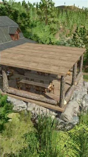 The best way to build roofs in Fs25.(See description)