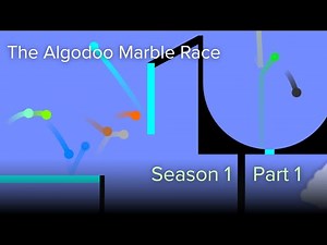 The Algodoo Marble Race - Season 1 Part 1