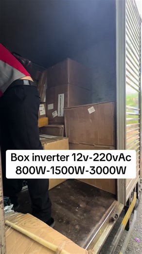 Box Inverter 12v-220vAc 800W-1500W-3000W #pinlithium #33140battery #pin33140 #pin33104eve #pinxedien #pinsacduphong
