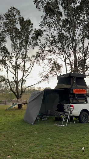 what’s it like in the wind and rain ?????? 😅👍 https://www.drifta.com.au/wild-land-wingman/ | Drifta Camping and 4WD