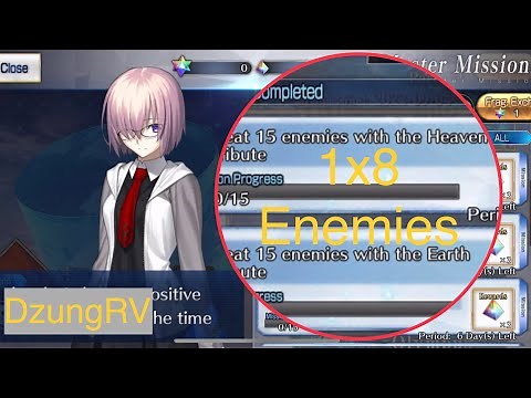 Where to defeat 15 Enemies with the heaven attribute - Fate Grand Order (FGO) NA