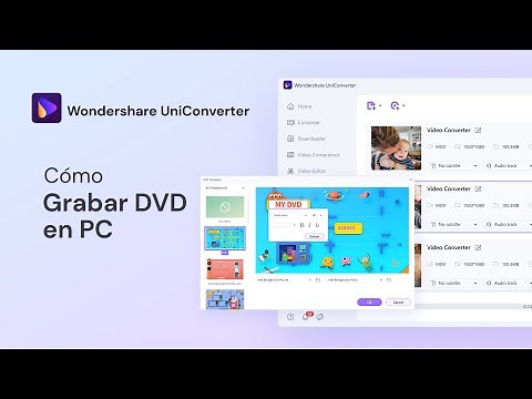 Cómo grabar DVD en PC | UniConverter 13 Windows