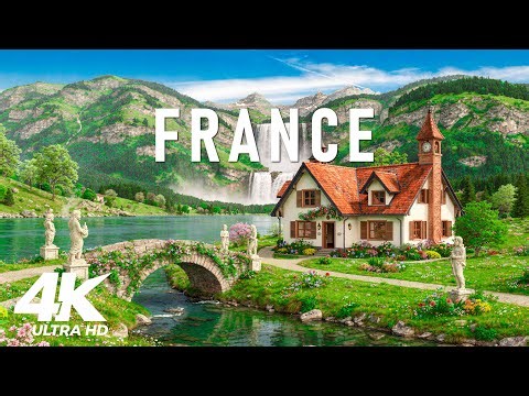 France 4K | Discover the Magic of Europe – Fairytale Villages, Alps & Serene Countryside