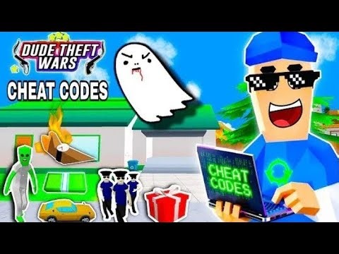 20+ Cheat Codes in Dude Theft Wars