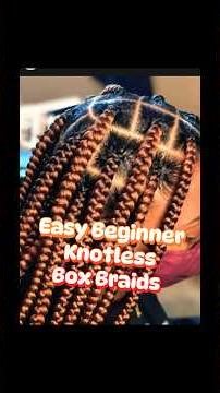 FINALLY! The Easiest Box Braid Beginner Friendly Technique for All Hair Types!
