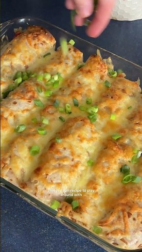 Easy and hearty dinner recipe: savory filled pancakes!