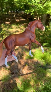 10K views · 388 reactions | Calista is a gorgeous chestnut warmblood who's ready to turn some heads in your herd. ✨ This "Brick and Mortar" Special Run model can only be found at your local Breyer retailer - stop in soon to add her to your collection! ♥ | Breyer Model Horses | Facebook