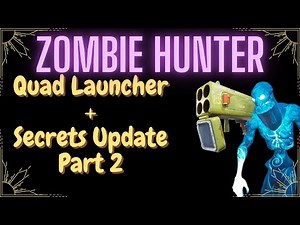 All SECRETS locations + Quad launcher - Zombie Hunter | Fortnite