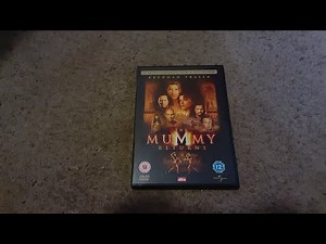 The Mummy Returns 2001 UK DVD menu walkthrough