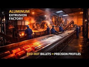 Inside the Aluminum Extrusion Factory: How Red-Hot Billets Become Precision Profiles