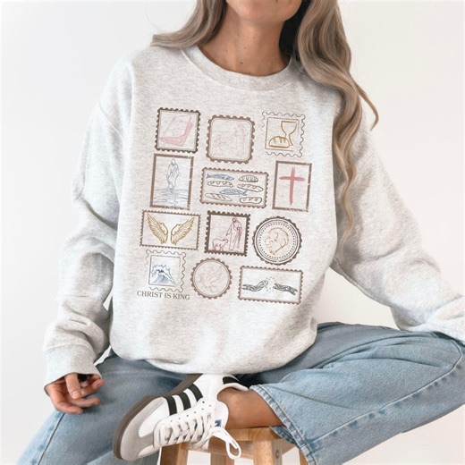 Christian Sweatshirt, Christian Shirt, Christian Apparel, Religious Shirt, Christian Aesthetic, Trendy Faith Apparel Gift, Christian Merch - Etsy