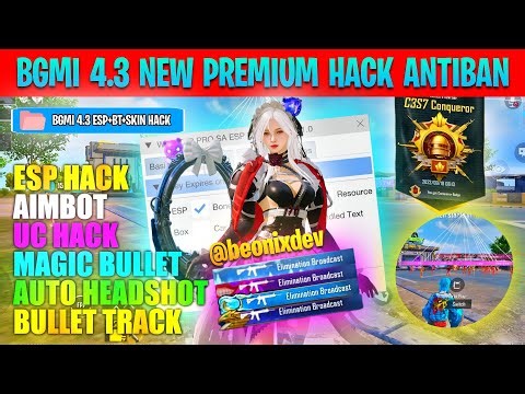 BGMI HACK 4.3 | BGMI 4.3 MOD APK | BGMI ESP HACK | BGMI NEW HACK TODAY | HOW TO HACK BGMI HACK