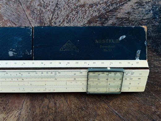 Slide Rule Nestler Darmstadt 21 German Logarithmic Vintage Old Ruler - Etsy Canada