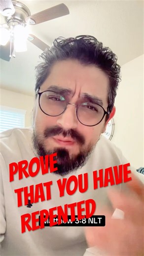 Prove that you have REPENTED