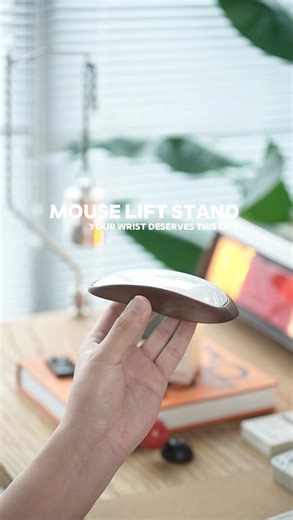 Elevate Your Workspace Comfort with This Wooden Wrist Lift