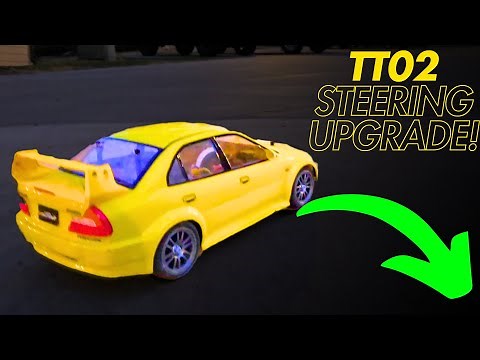 Tamiya TT02 Steering Fix! Metal Servo Saver Upgrade for Better Control