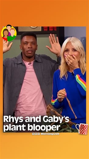 17K views · 176 reactions | When live TV doesn't go to plan...  Gardener Mark Lane was in the middle of a brilliant plant watering masterclass. Enter his 'helpful' assistants Rhys Stephenson and Gaby Roslin!  #Blooper | BBC Morning Live | Facebook