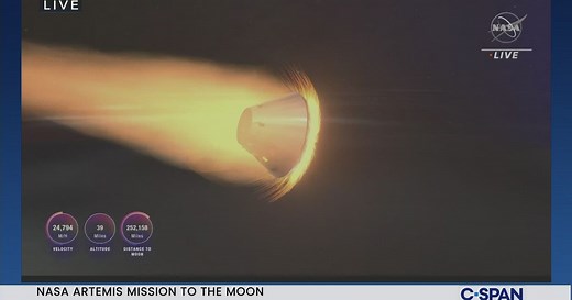 NASA Artemis 1 Orion Returns to Earth