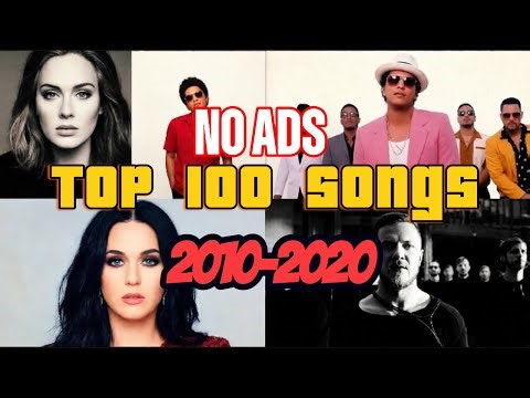Top Hits 2010–2020 | Best Songs of the Decade | 4K (NO ADS) #topsongs #popmusic