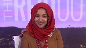 Rep. Ilhan Omar on Republicans working to deny her a seat on the Foreign Affairs Committee: "We know what this is about...they don't actually think Muslims, or refugees, or immigrants in this country can appropriately criticize U.S. policy." https://on.msnbc.com/3HsvuJN | MS NOW