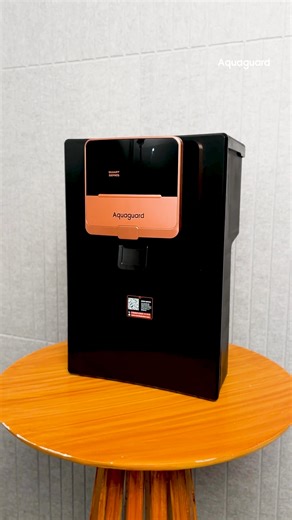 13K views · 52 reactions | Old school ain't a long run plan. We believe in staying secured!  Upgrade to Aquaguard Enrich Ritz Pro and sip smarter. [ Aquaguard, Smart Water Purifier, Pure Water, Purity, Aquaguard Enrich Ritz Pro, Eureka Forbes ] | Eureka Forbes | Facebook