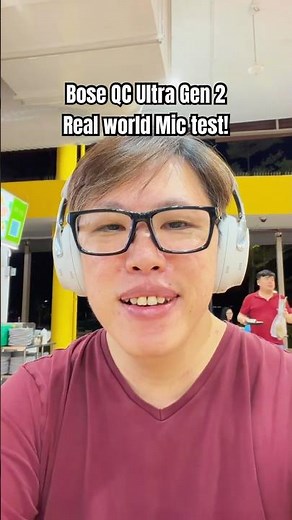 Bose QC Ultra Gen 2 Headphones Real World Mic Test! 🔥