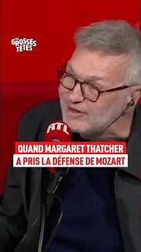 Quand Margaret Thatcher a pris la défense de Mozart.