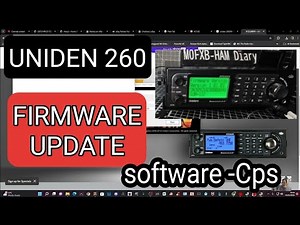 UNIDEN 260DN/160DN FIRMWARE UPGRADE & PROGRAMME SOFTWARE - FULL SET UP AND TEST