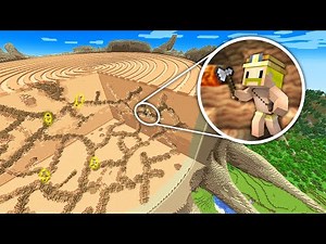 1億倍の世界樹から黄金の化石を見つけろ！【マイクラ】