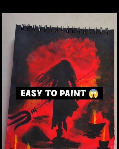 How to draw kali maa very easily 😱 #kalimaa #drawing #shorts