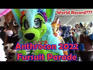 Anthrocon 2022 Fursuit Parade - 2,562 FURSUITS