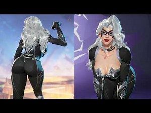 Thicc Black Cat Mod with Jiggle Physics Marvel Rivals S7,5