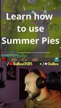 Learn how to use Pies in PVP! #osrs #pvp #runescape