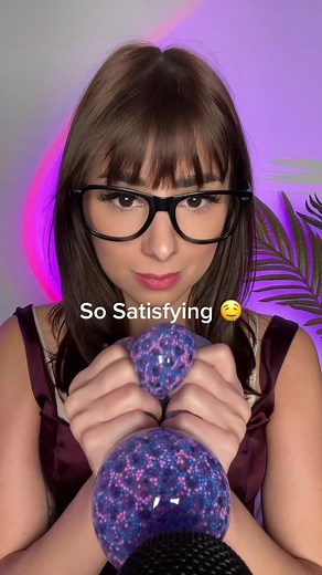 Extremely satisfying squishy ball ASMR 🤤 trust me. #asmr #asmrvideo #asmrball #asmrsquishy #asmrtoys #satisfying #oddlysatisfying