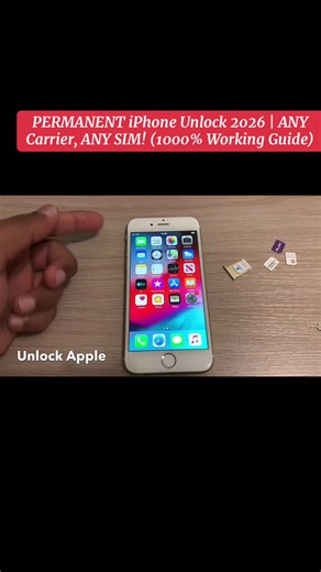 Struggling with a carrier locked iphone? Don't buy a new phone! This 1000% working guide for 2026 shows you exactly how to unlock iphone from any carrier globally, making your device compatible with any sim card. Say goodbye to 'sim not supported errors and embrace true freedom. Whether you're looking to unlock sprint iphone unlock iphone xr or any other network, this step-by-step tutorial provides permanent iphone unlock solution that's easy to follow. Get ready to use your iPhone with any netw