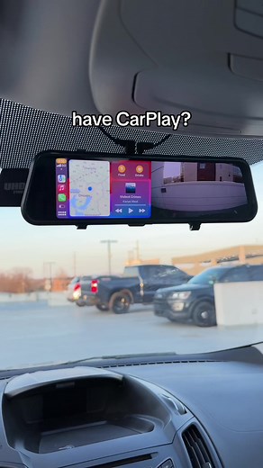 El mejor espejo retrovisor con Carplay