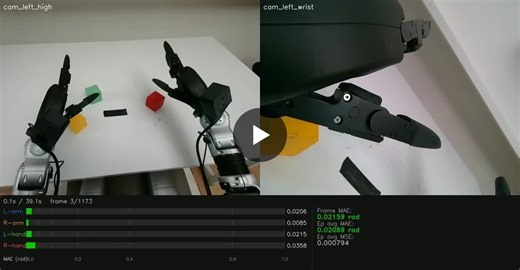 #robotics #ai #diffusionpolicy #lerobot #unitreeg1 #machinelearning #imitationlearning #huggingface | Oguzhan Kirik