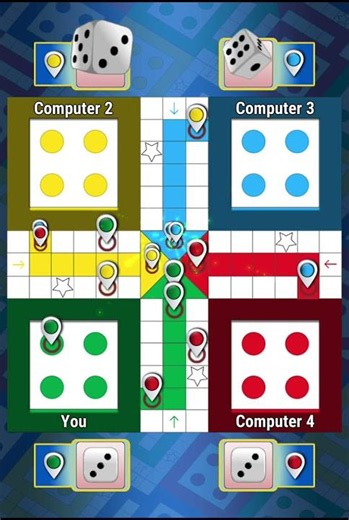 Lucky Dice Ludo Gameplay | Rush Mode Multiplayer | Neil Gamer #ludo #ludoking #games