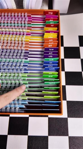 Flip book educational reading tool #education #reading #phonics #phonetics #dyslexia