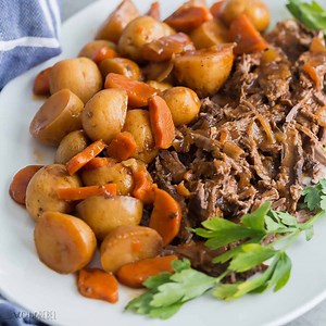 111K views · 79 reactions | My Slow Cooker Pot Roast recipe, complete with alllll of my secret ingredients ;) (gives the gravy SO much flavor!) RECIPE: https://www.thereciperebel.com/slow-cooker-pot-roast/ | The Recipe Rebel | Facebook