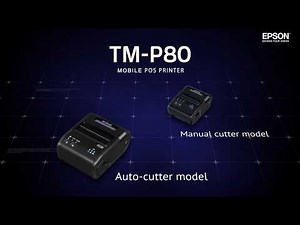 EPSON TM-P80 Mobile POS Receipt Printer