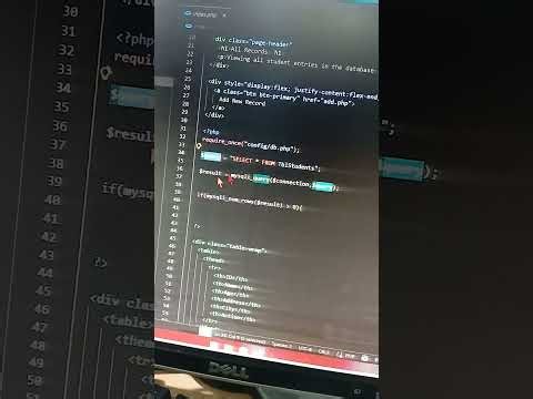 Crud app connect database
